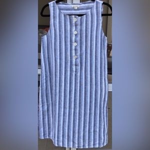 Worn once! - MAX STUDIO Linen Sleeveless Dress